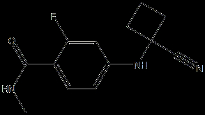 5-Nitro-3-(trifluoromethyl)pyridin-2-ol4-[(1-cyanocyclobutyl)amino]-N-methylbenzamide