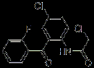 2-chloro-N-[4-chloro-2-(2-fluorobenzoyl)phenyl]acetamide