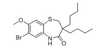 7-Bromo-3,3-dibutyl-8-methoxy-2,3-dihydrobenzo[b][1,4]thiazepin-4(5H)-one