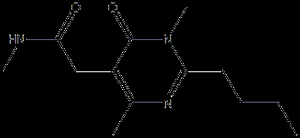 2-(2-butyl-4-hydroxy-6-MethylpyriMidin-5-yl)-N,N-diMethylacetaMide