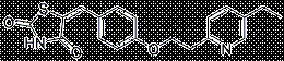 5-[4-[2-(5-Ethyl-pyridin-2-yl-ethoxy)benzyldene]thiazolidine]-2 4-dione