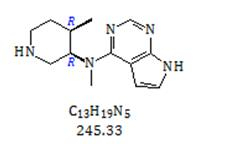 N-Methyl-N-[(3R,4R)-4-methyl-3-piperidinyl]-7H-Pyrrolo[2,3-d]pyrimidin-4-amine