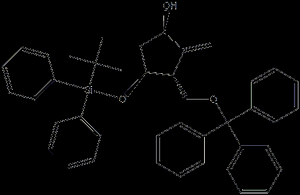 (1R 3R 4S)-4-(tert-butyldiphenylsilyloxy)-2-Methylene-3-(trityloxyMethyl)cyclopentanol