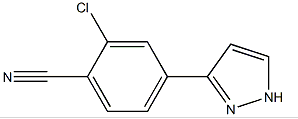 2-Chloro-4-(1H-Pyrazol-5-yl)Benzonitrile