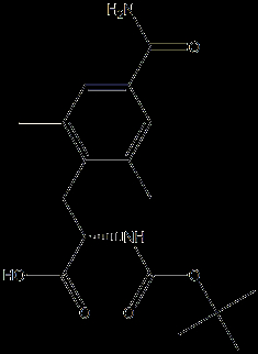 (S)-2-(tert-butoxycarbonylamino)-3-(4-carbamoyl-2 6-dimethylphenyl)propanoic acid