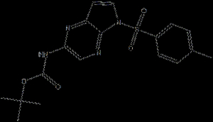 tert-butyl 5-tosyl-5H-pyrrolo[2 3-b]pyrazin-2-ylcarbamate